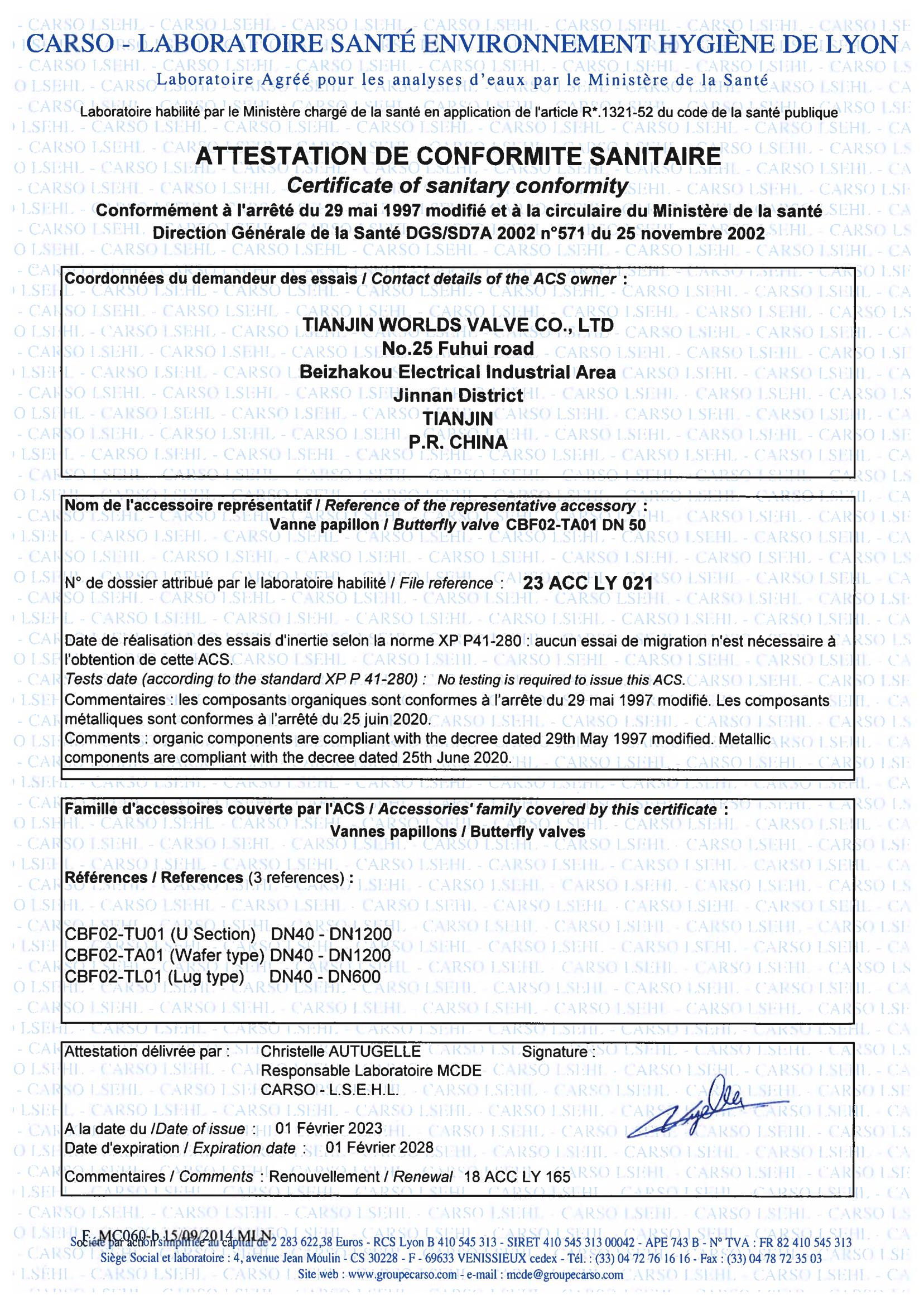 ACS-Tianjin Worlds Valve Co. ، Ltd_00