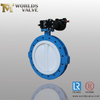 PTFE مغلف بـ PTFE Lugged Full Lug Butterfly Valve قطعتين من الجسم API609