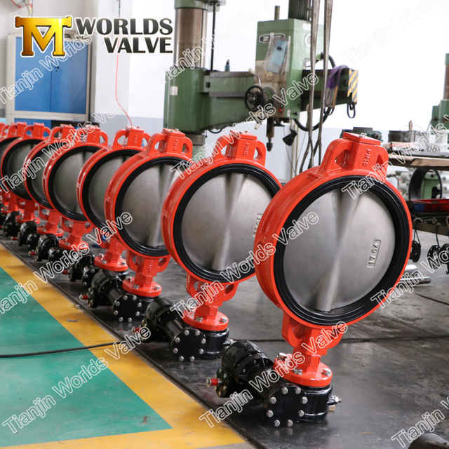 بطانة فضفاضة المطاط مقعد فراشة صمام ACS شهادة مياه الشرب