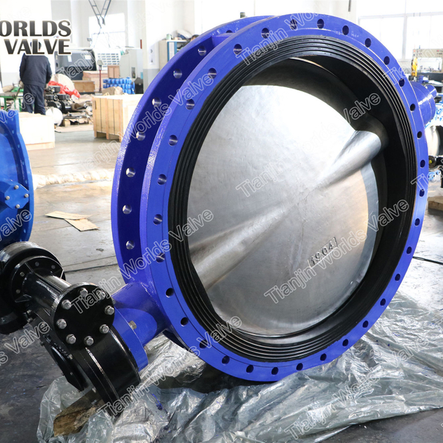 U Type Double Flanged Butterfly صمامات AS2129 AS4087