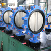 Lug Butterfly Valve Supier - صمام الفراشة مع مقعد مطاطي مرن وصندوق تروس