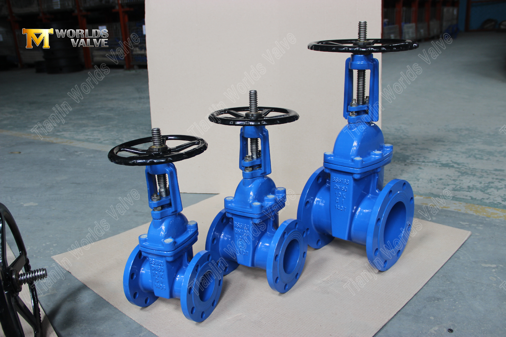 BS5163 صمام بوابة مرنة ذات شواهد مع ارتفاع محلول مكافحة المياه الموثوقة في الجذع -1 (2)