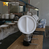 صمام الفراشة ذو المقعد المبطن بـ PTFE وصمام الفراشة برقاقة القرص | الحل النهائي لمقاومة التآكل