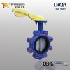 جسم من حديد الدكتايل بصمام فراشة PN16 LUG وقرص CF8M | الصين OEM صمام المورد
