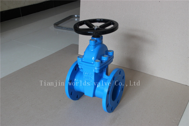 مورد صمام OEM الصين- AWWA C509 صمام بوابة الجلوس المرن مع العجلة اليدوية