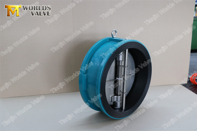 مزدوج الباب لوحة مزدوجة فحص الصمام الكامل EPDM المطاط LIning