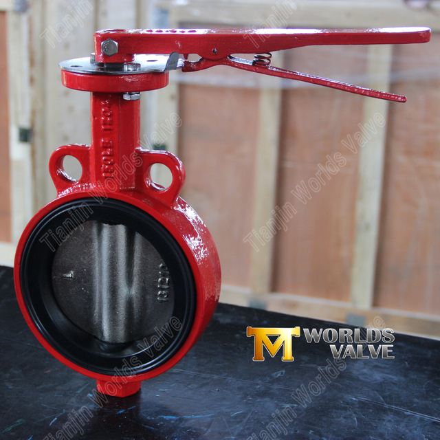 صمام فراشة من نوع الرقاقة ذات رافعة يدوية | حل التشغيل السريع اليدوي