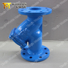 Ductile Iron y نوع مرشح مصفاة مع PN10 PN16 Flanges