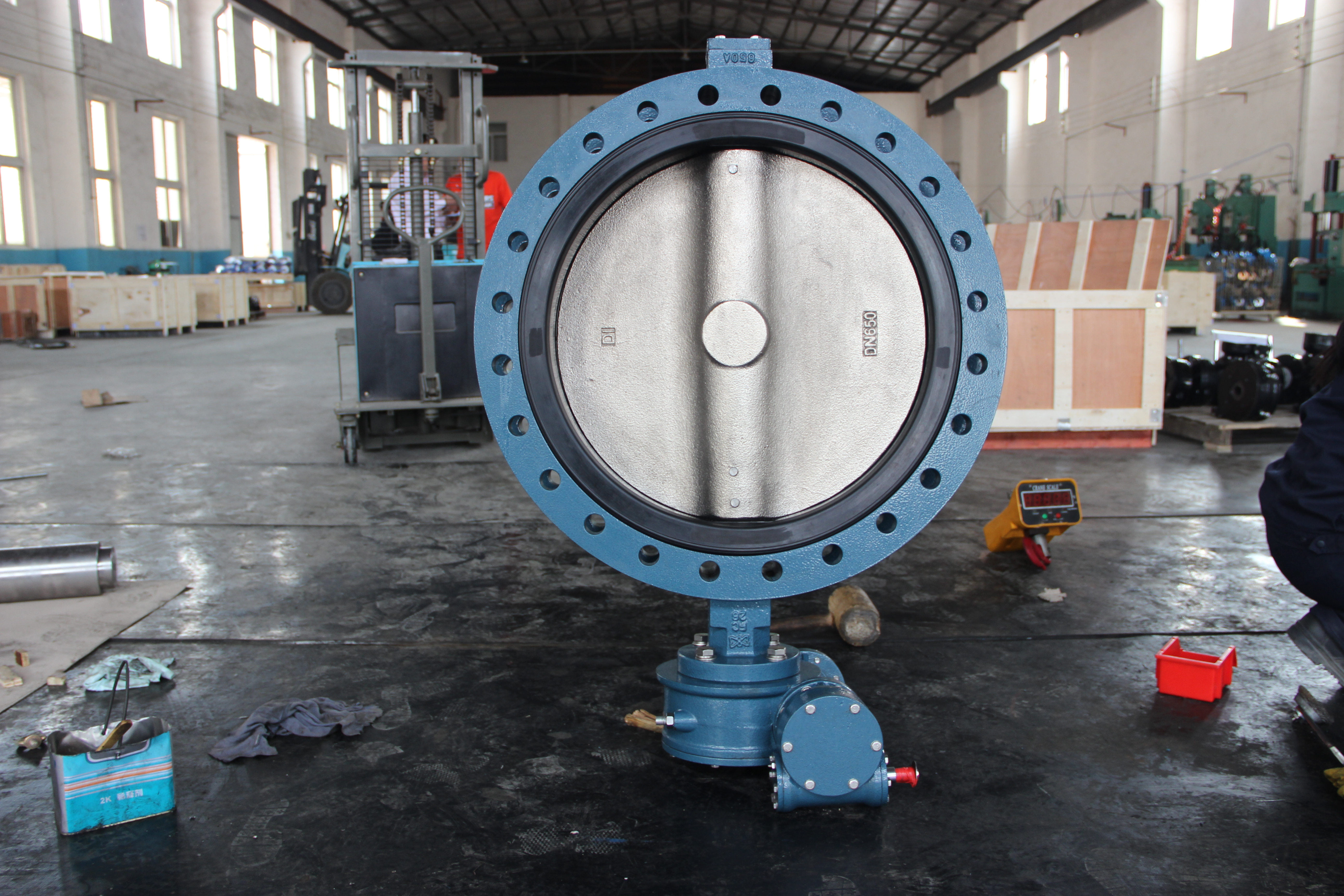 صمامات الفراشة على شكل U مع AWWA C504 Standard-2 (3)