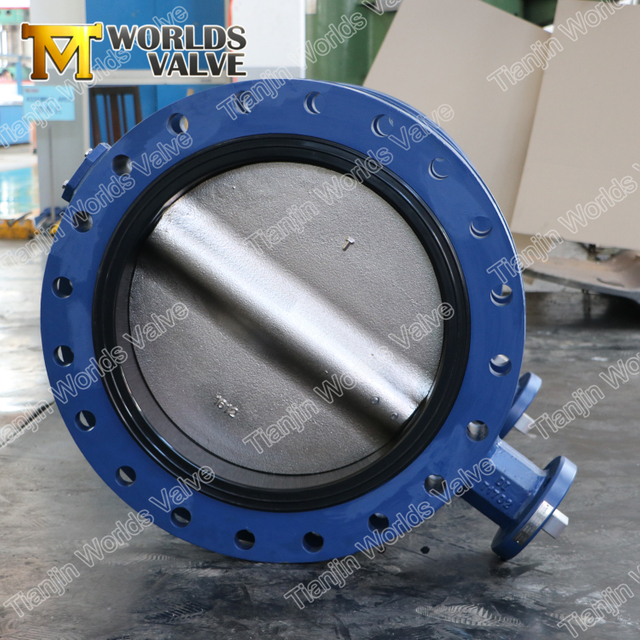 صمامات فراشة شفة مزدوجة على شكل حرف U