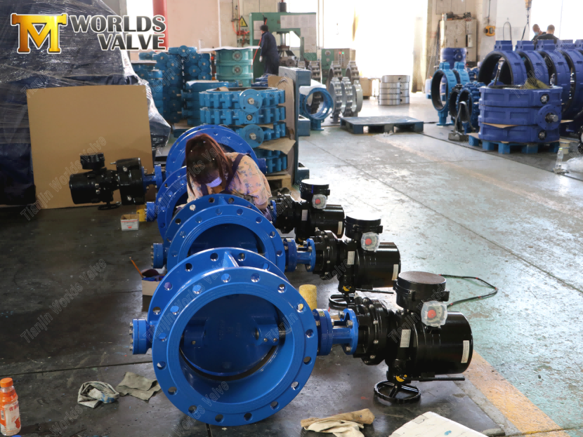 صمام الفراشة غريب الأطوار مع Actuator-2 (1)