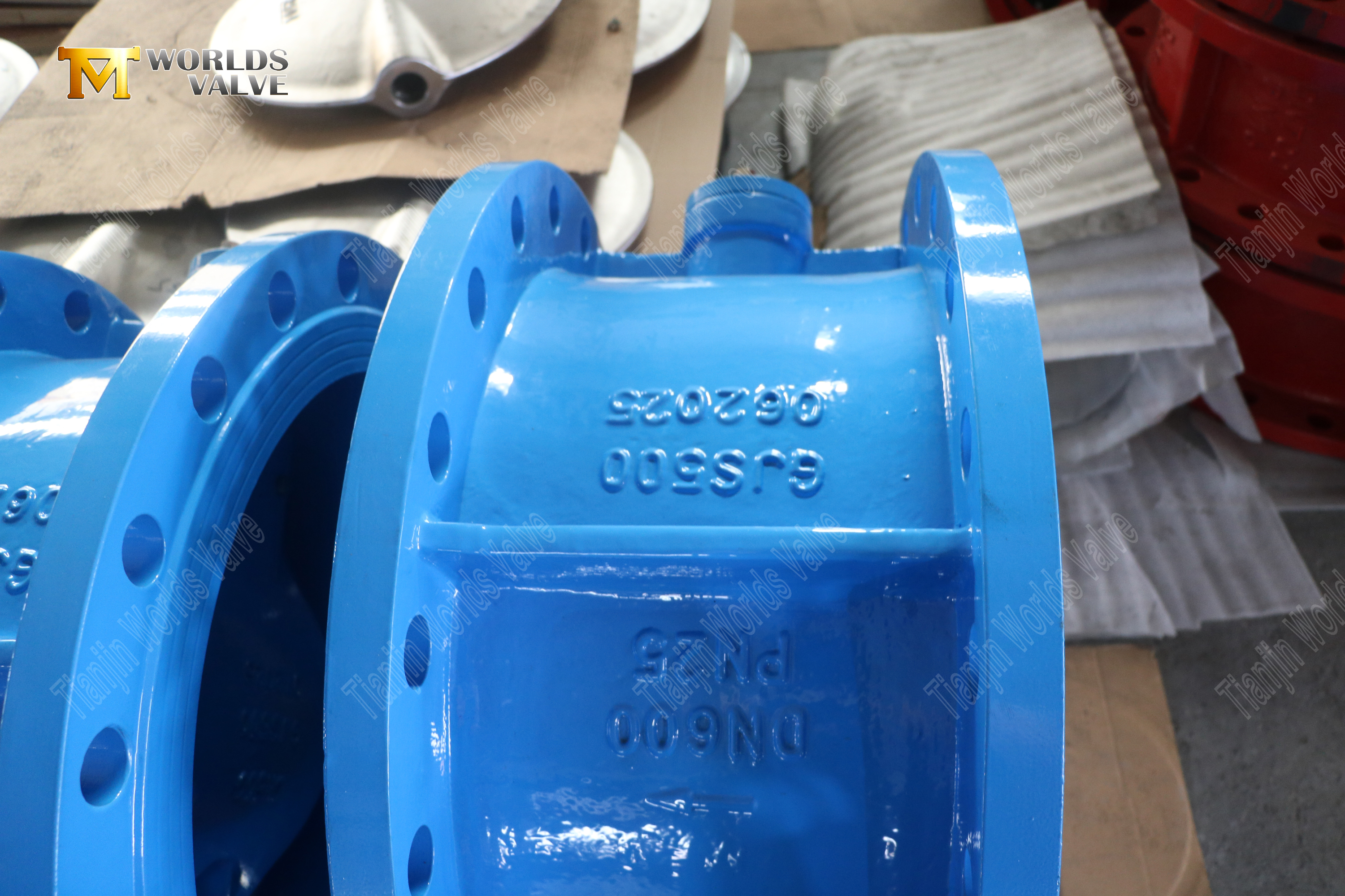 AWWA-C504-DUCTILE-DOBLE-FUTTERFLETFLY-VALVE-FUTERFLY