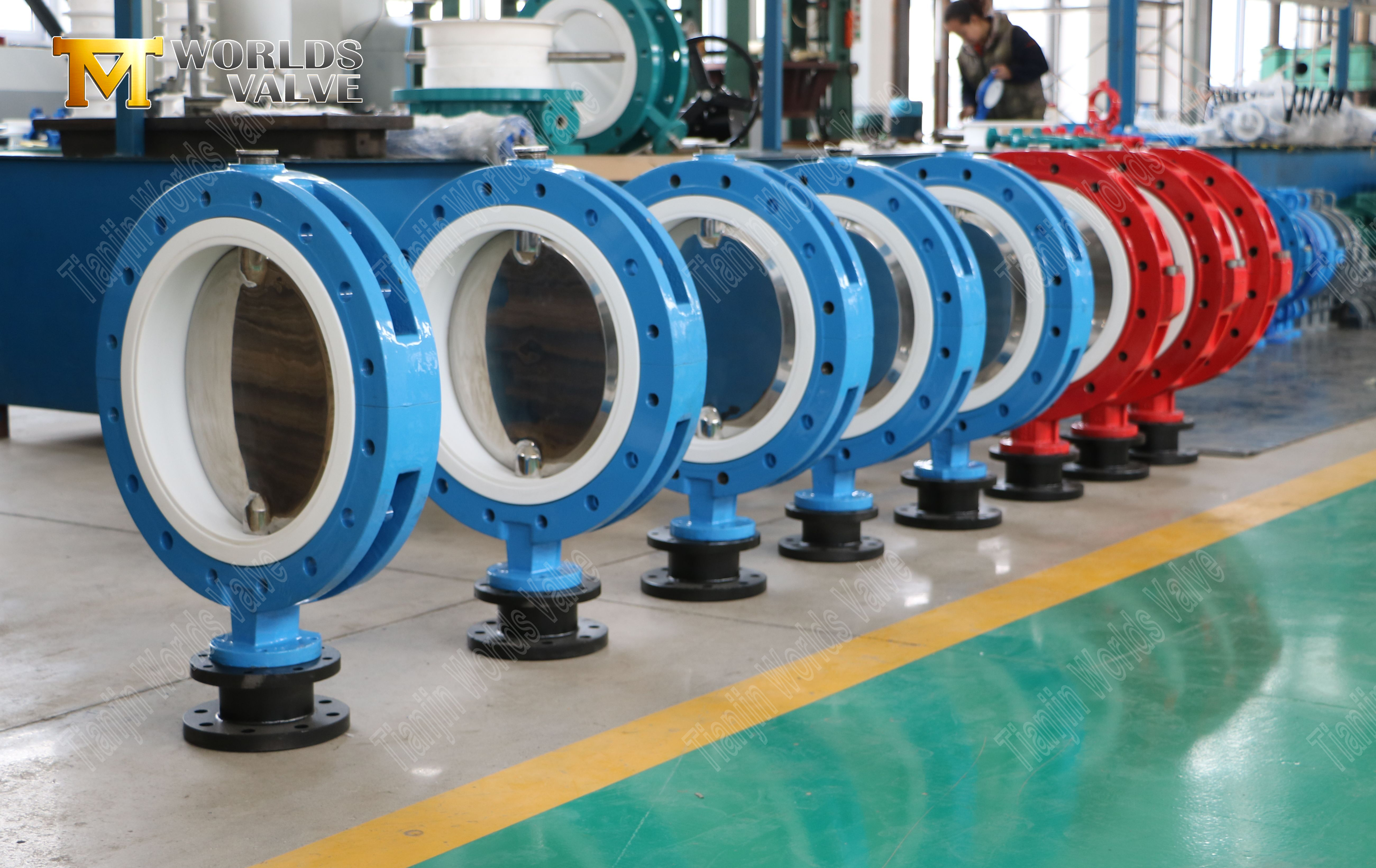 CBF05E-TL01Butterfly Valve Manufactures-PTFE مبطنة على Lugged و Sapped Butterfly Valve-2 (3)