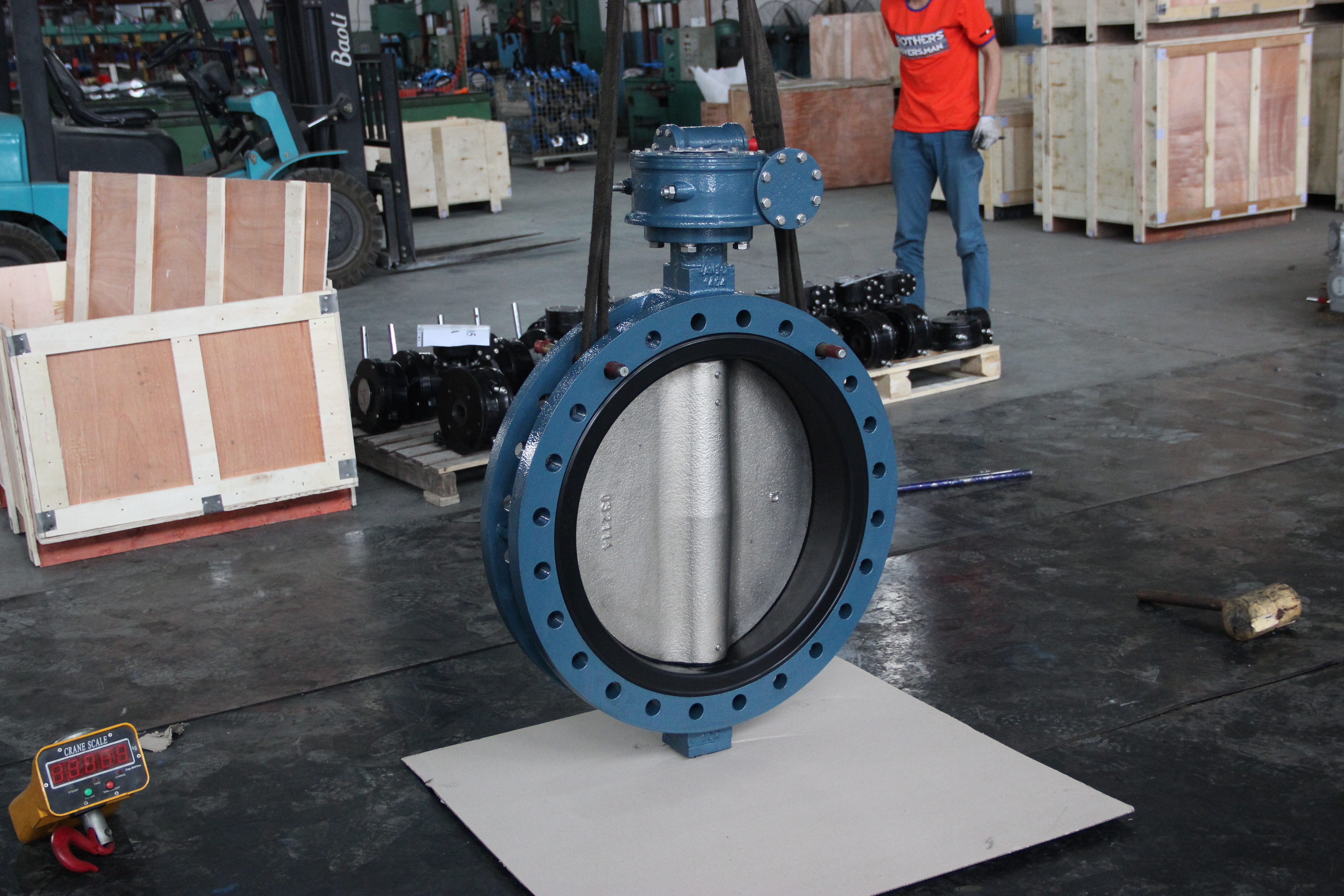 صمامات الفراشة على شكل U مع AWWA C504 Standard-2 (1)