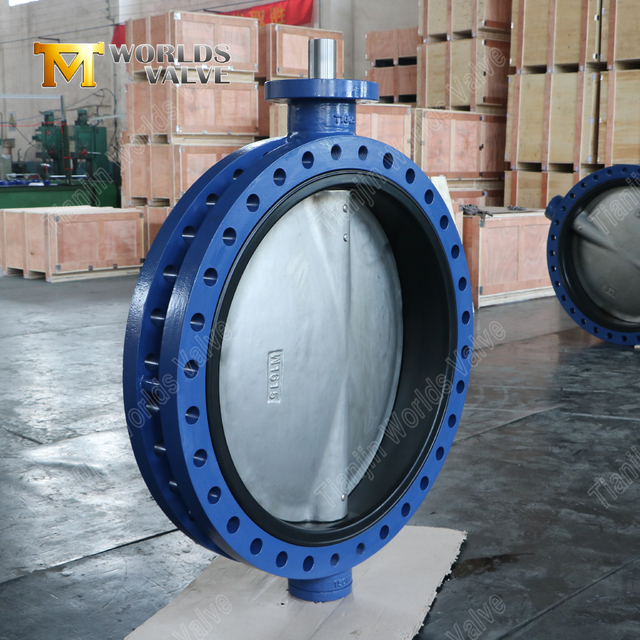 صمام الفراشة على شكل U مع قرص CF8M ومقعد EPDM قابل للاستبدال | حل التحكم في التدفق عالي الكفاءة