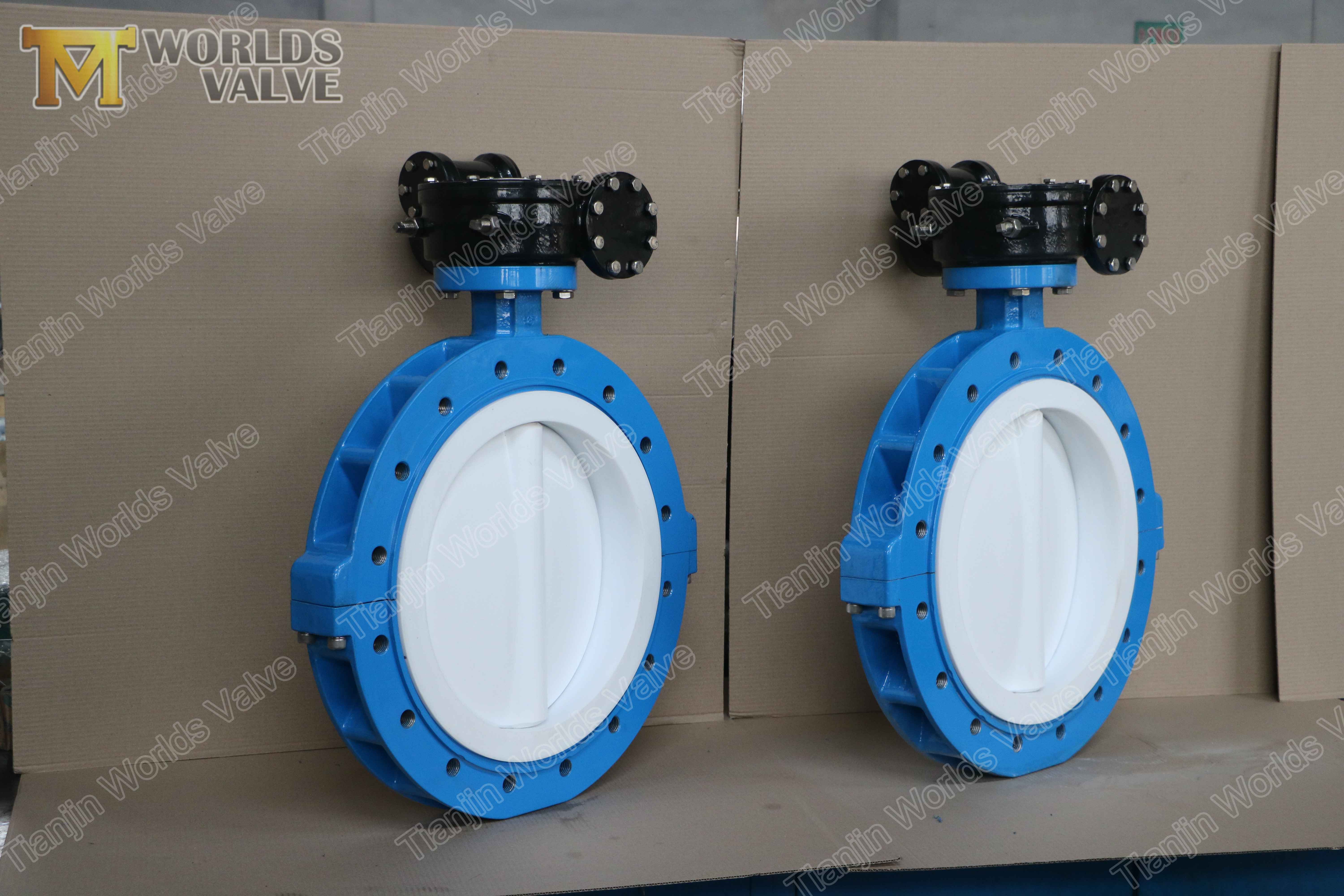 5 PN10 PN16 Class 150 ، JIS 10K ، CE ISO9001 ، Ducile Iron Body ، PTFE DISC and SEA (1)