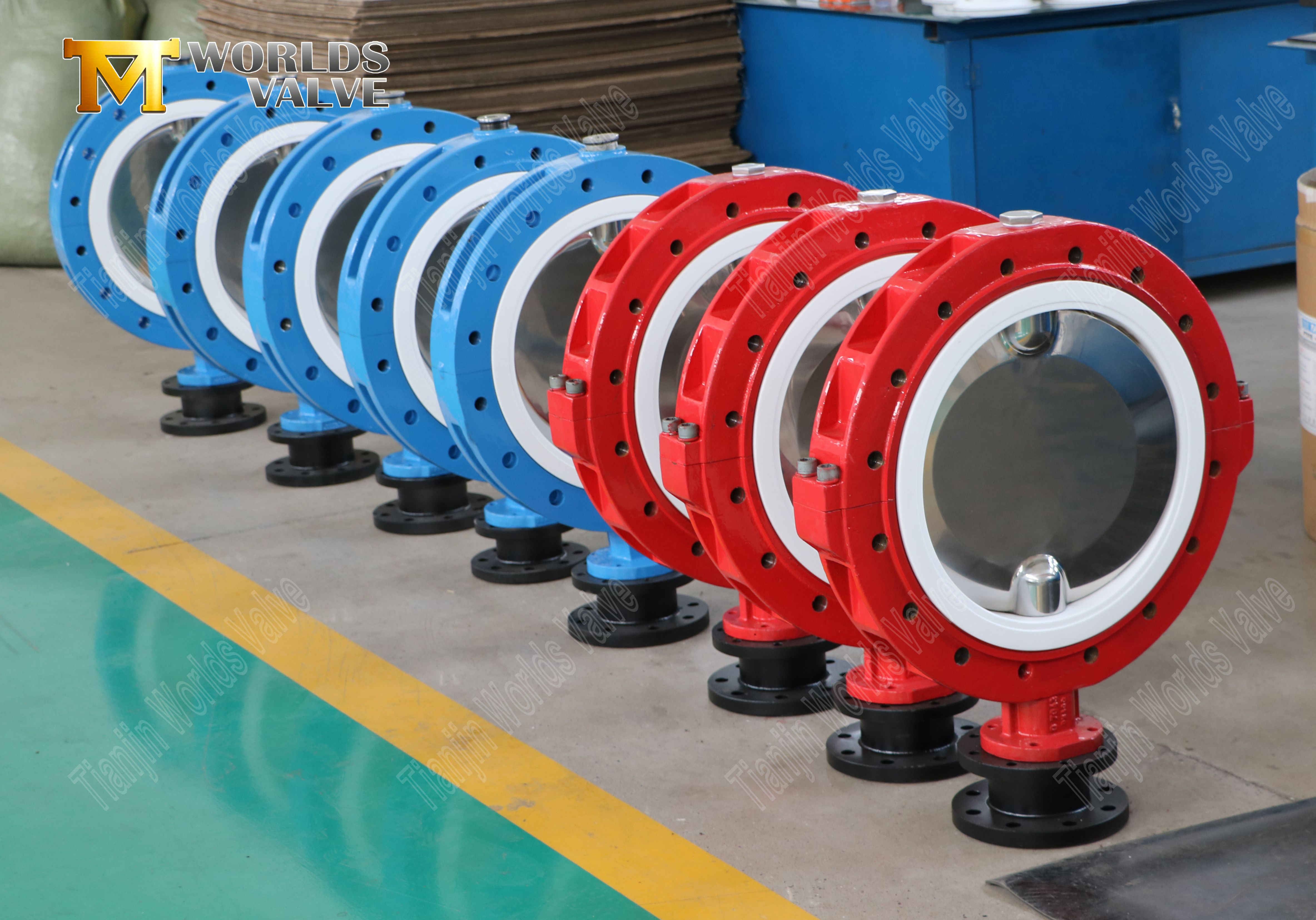 CBF05E-TL01Butterfly Valve Manufactures-PTFE مبطنة على lugged و Fapped Butterfly Valve-2 (1)