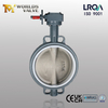 صمام الفراشة برقاقة حديد الدكتايل مع مقعد PTFE وقرص CF8M