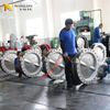 صمام الفراشة من النوع U | مقعد PTFE | هيكل CF8 | DN50-DN1200