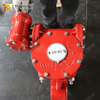صمام الفراشة العروة - مقعد WRAS EPDM، يعمل بالترس، DN50-DN1200