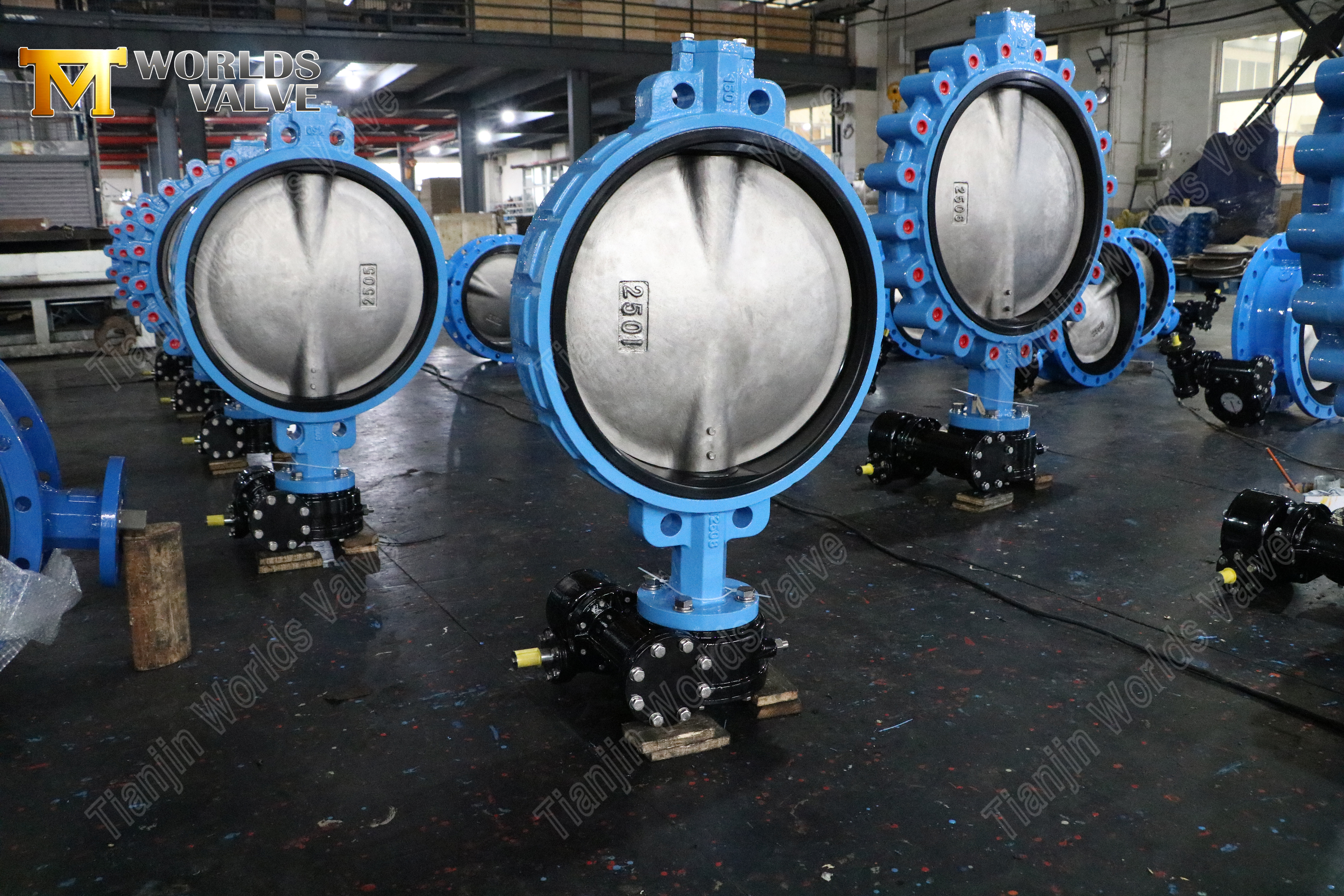 صمام فراشة الويفر مقاس 6 بوصة - فئة 150، قرص CF8M، مقعد EPDM (8).jpg