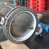 صمام الفراشة من النوع U | مقعد PTFE | هيكل CF8 | DN50-DN1200